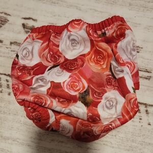 Thirsties Rose Pattern Cloth Diaper Cover